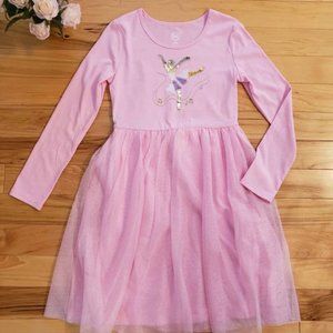 NWT Pink Girl's Ballerina Tutu Dress Girl Size Large (10-12)
